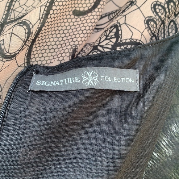 “Signature Collection“ Ladies Dress size L 14 – 16 Lightweight- blush & black - Picture 4 of 11